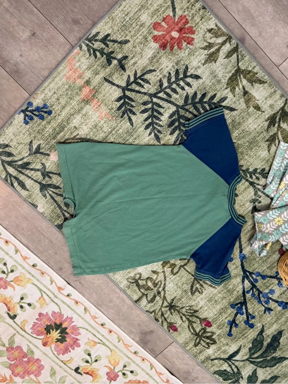 Vintage 90s OshKosh B'gosh Green Frog Romper 24 Months 100% Cotton Short Sleeve